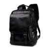 Men’s Leather Shoulder Backpack Travel College Laptop Bag Daypack Sport Bookbags 1 Men’s Leather Shoulder Backpack – Travel College Laptop Daypack