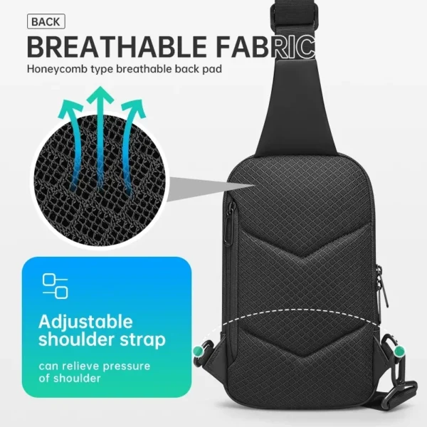 kf-S1354bba131fe4c58b9353e4edeb920ecL Mark Ryden men's bag chest bag casual sport shoulder bag messenger bag men sling bag bag for man bolso Мужская сумка 가방