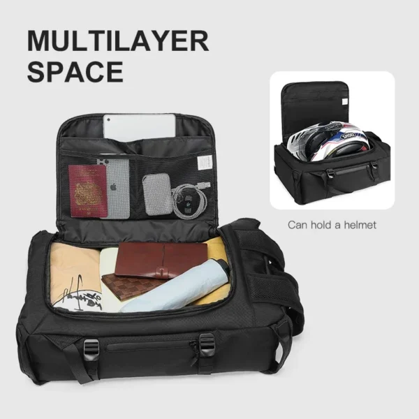 OZUKO Teenager mochilas Backpack Motorcycle Backpacks 15.6 inch Laptop Fashion Teenager Male Waterproof Travel Bag Mochilas