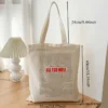All Too Well Pattern Canvas Bag Trendy Tote Bags Taylor Music Shopping Handbag Travel Necessity Stylish Books Clutch Organizer
