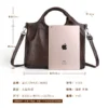2025 Vintage high quality Leather Tote Bags Women Top handle Bags designer Commuter shoulder crossbody bag Large