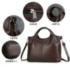 2025 Vintage high quality Leather Tote Bags Women Top handle Bags designer Commuter shoulder crossbody bag Large