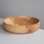 Solid Oak Fruit Bowl