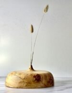 Artisan Oak Flower Vase