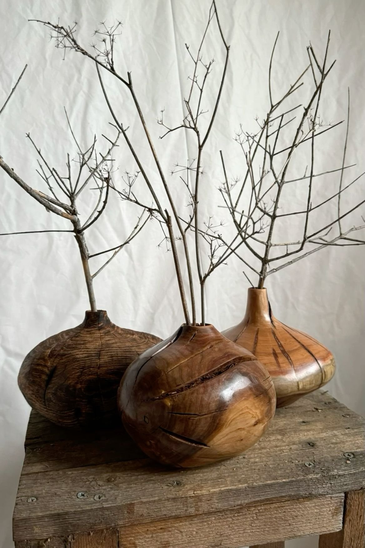 549c54a2773ecfb44f6f14d24b3b2742 Eco Friendly Wooden Vase - Image 1