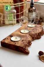 Warm Rustic Wood Candle - Image 5