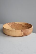 Natural Handmade Wooden Bowl - Image 2