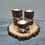 Elegant Natural Wood Candle - Image 6